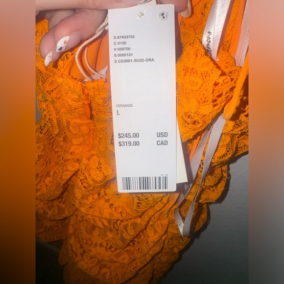 For Love & Lemons Jamie Lace Mini Dress - Picture 7 of 9